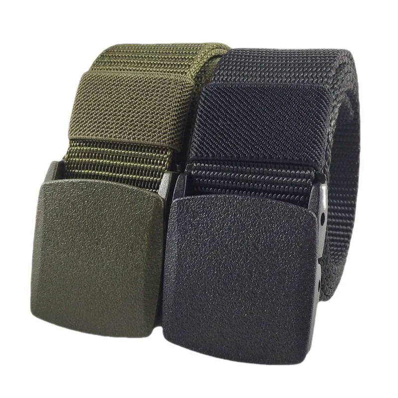 Cinturón de tela de nailon para hombre  cinturón táctico militar de 