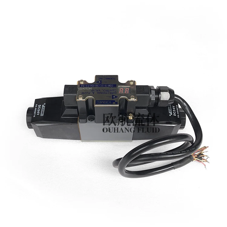 TOKIMEC proportional valve flow control valve COM-3-2C-30-CH-11-S4 ...