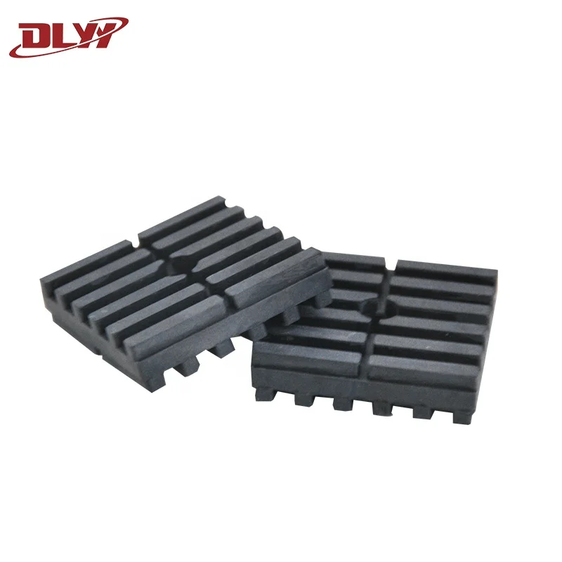 NR/SBR/NBR Vibration Isolator Rubber Pads - High Elasticity