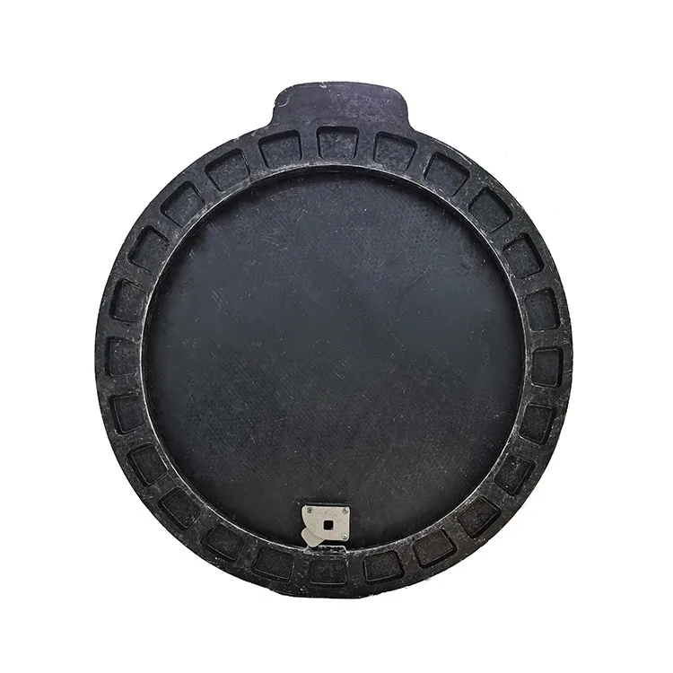 Высококачественная дешевая круглая крышка люка из стекловолокна, композитная крышка люка