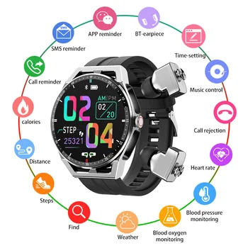 Bluetooth Watch with Hidden Earpiece