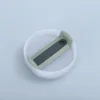 Milky white main body-green sheet-dark gray silicone