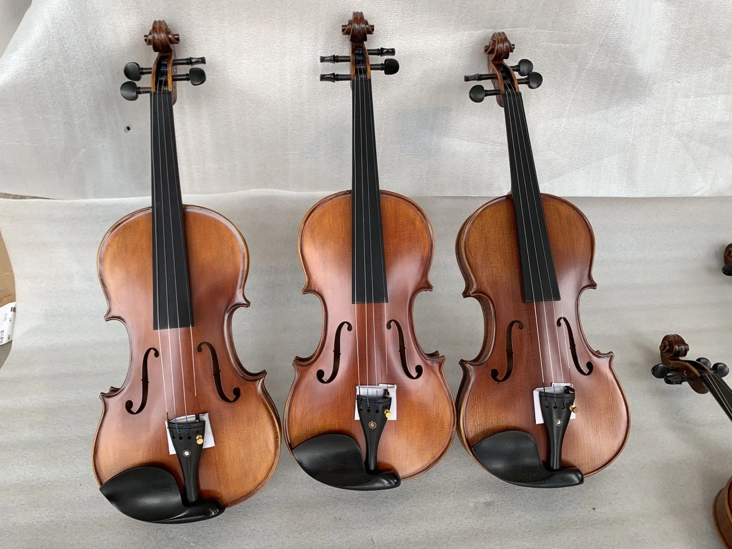 【ブルガリア製】ビオラセット Factory Supply 4/4 Violin Set High Quality Ebony Accessories