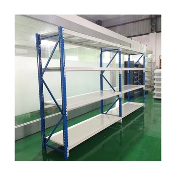 Adjustable Steel Long Span Rack Multi-layer Metal Storage Shelves Warehouse Shelf Medium Duty Rack System Warehouse