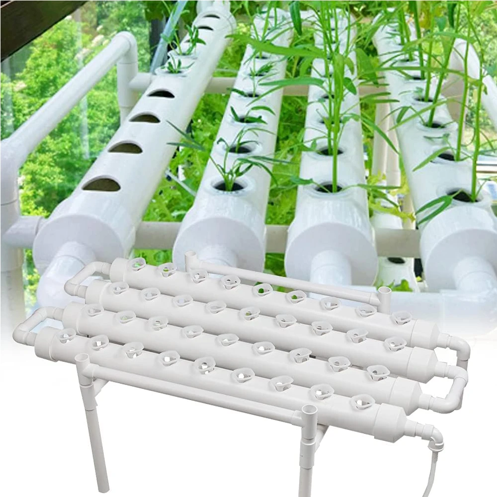 Pvc Pipe Square Tube Round Pipe For Hydroponics Nft Aquaponics System