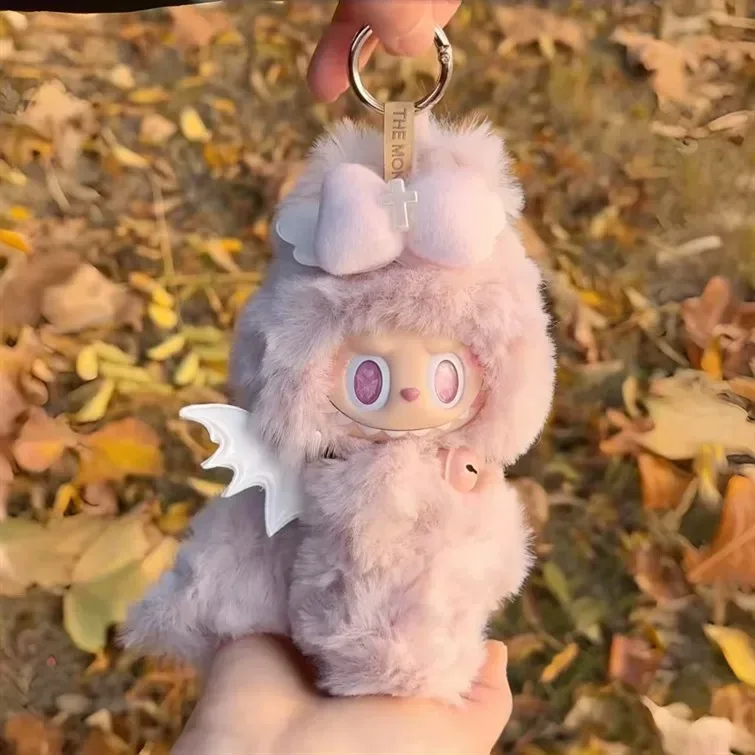 LABUBU Labubu ZIMOMO ラブブ Angel キーホルダー Pop Mart The Monsters Labubu Zimomo Angel in Clouds Figure - US
