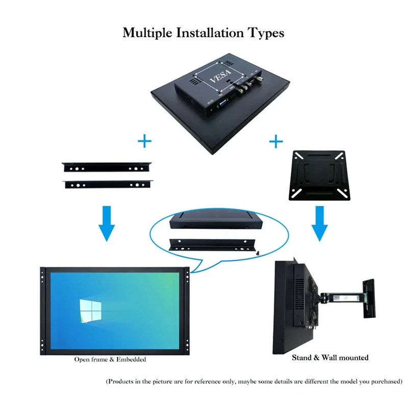 Sunlight Readable 1000 Nits 27 Inch 1920*1080 Open Frame Monitor ...