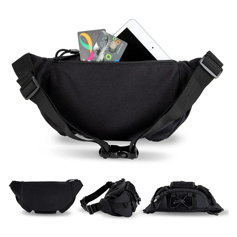 FREE SAMPLE Assault Fanny Pack Men's Water Proof Waistpack Practical EDC Bag Training Belt Bag