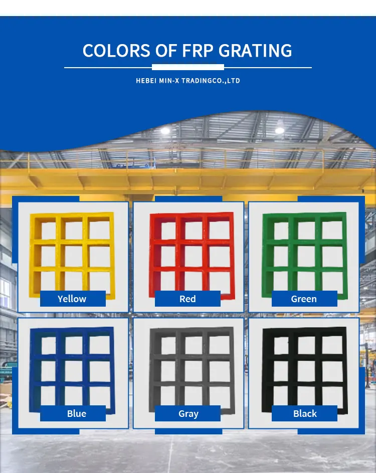 Customized Frp Gfrp Grating Frp Molded Grating Machine Of Various Sizes ...