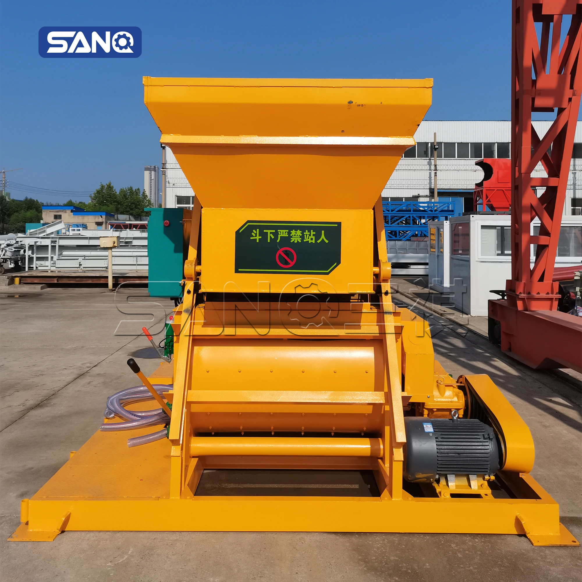 CE ISO Certificate High Quality JS500 Electric Concrete Mixer Sand Cement Water Mixing Machine Twin Shaft Strong Structure
