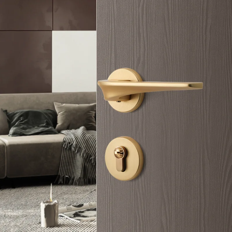 Door Handles Luxury Nord Modern Scandinavian Interior Bedroom Door Lock   H3b574b821a5d4b6ca1b44f4c60350868y 