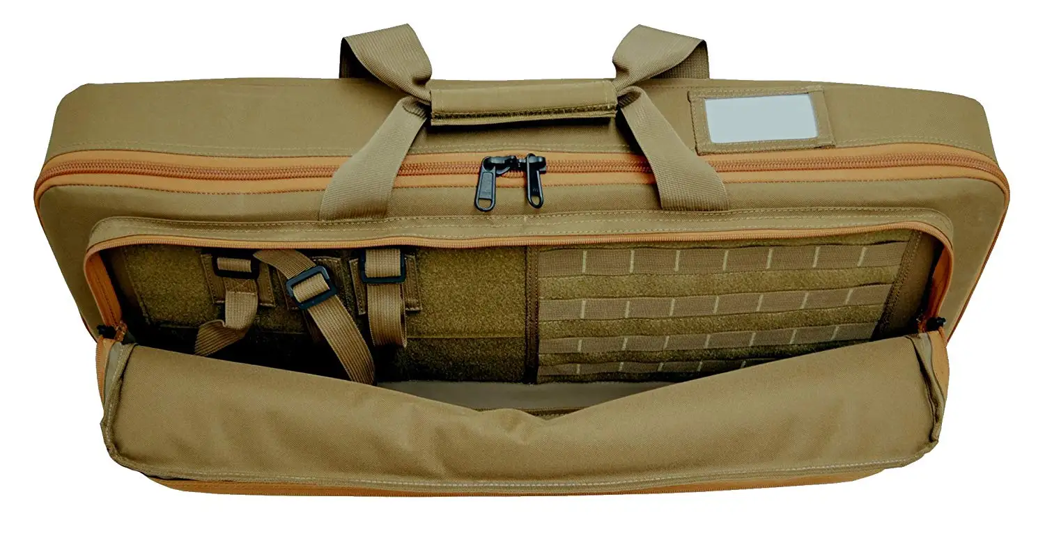 oem工厂bsci豪华枪盒加厚长战术携带户外军用背包