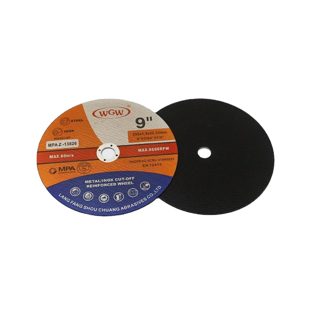 9''x5/64'' 230x1.9x22mm Durable Cutting Disc Metal Cut Off Wheel For Grinder