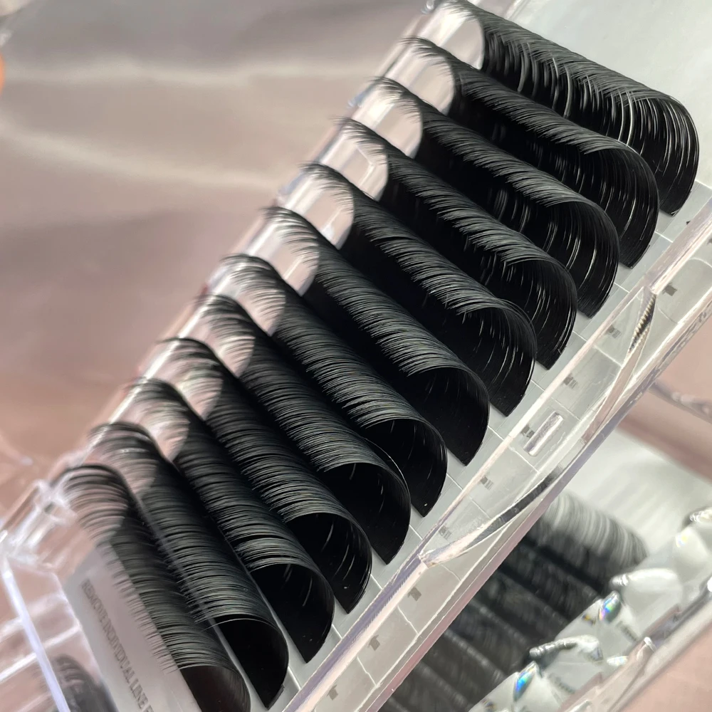 Special Flare Lash C D Curl 11 12mm Russian Volume Eyelash Extension 0
