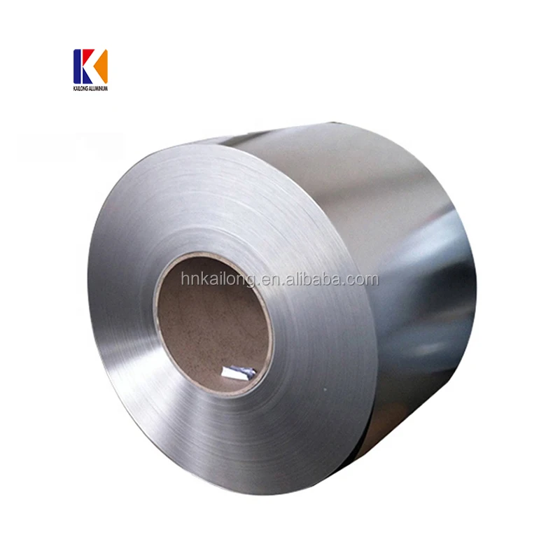 Mill Finish Aluminum Coil Stock / 0.095mm Thickness Aluminum Foil