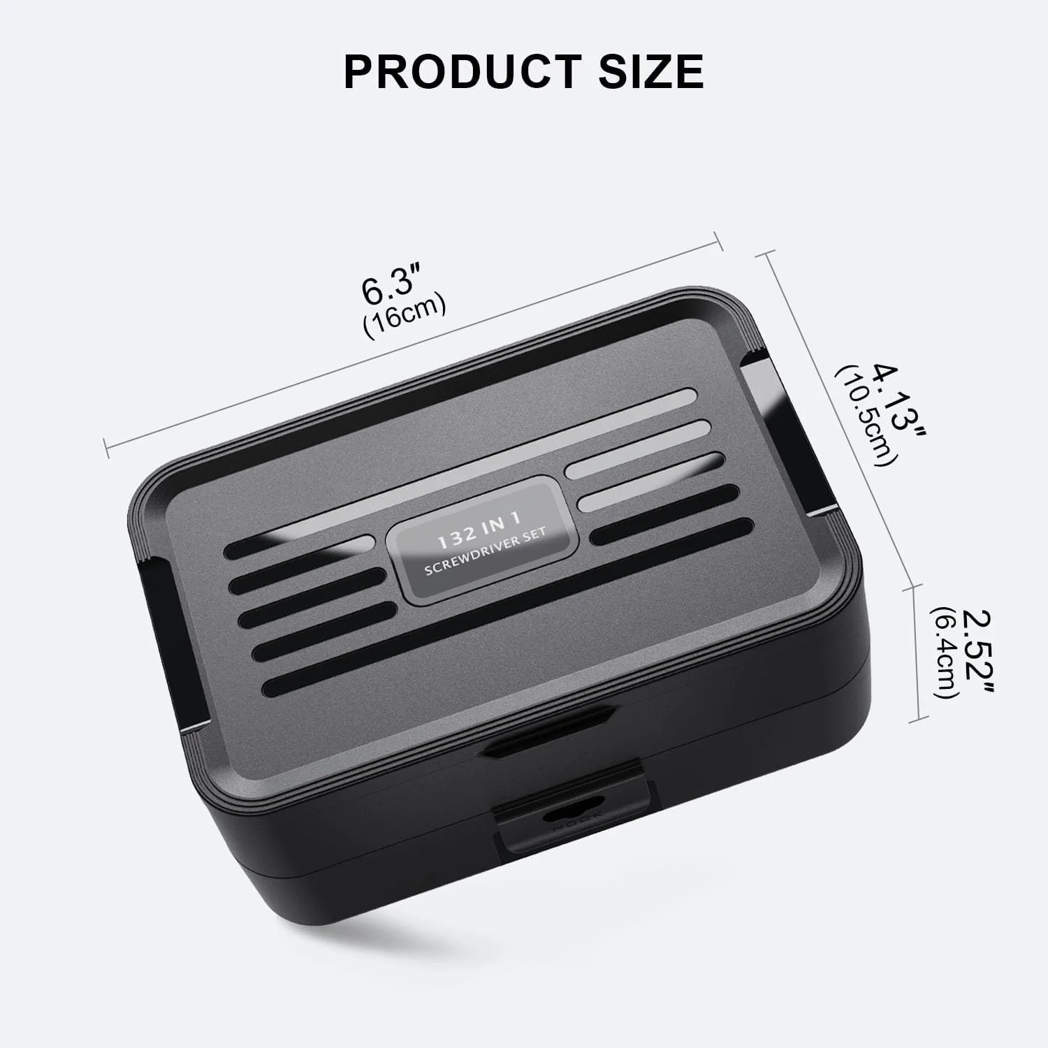 Plastic DIY Screwdriver Kit 152 1 Ergonomic Precision Retractable Portable Electronic Repair Box for Phone Tablet Watch Car
