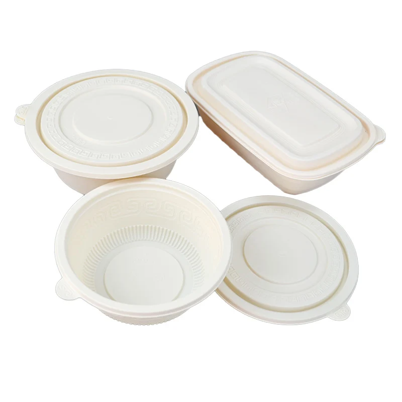 Biodegradable Eco Friendly Bowls - Disposable Food Grade Plastic Soup Bowls
