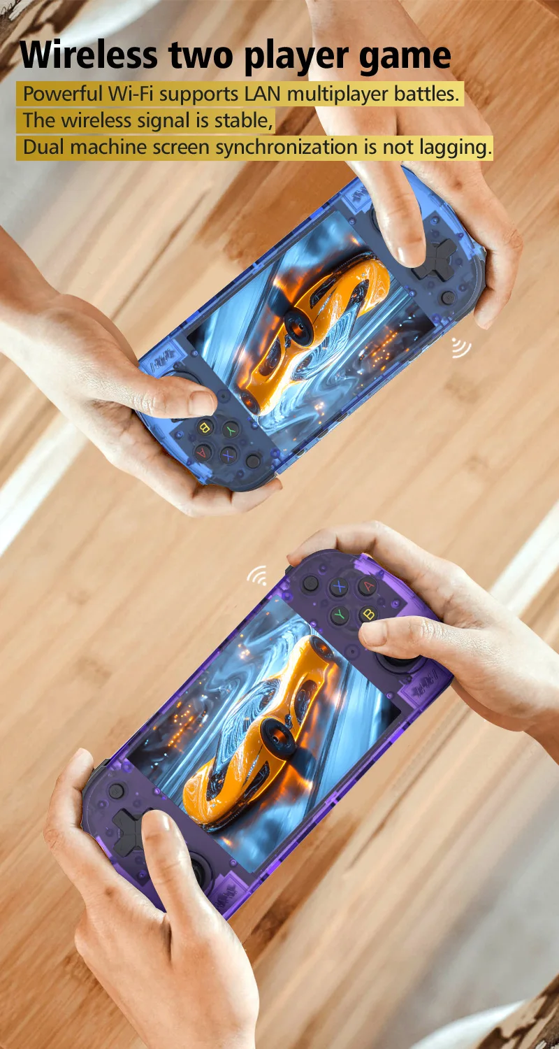 IPS Screen Handheld Video Game Console Linux R36H Pro Max Portable
