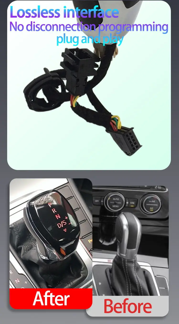 LED VW & Audi DSG Shifter Knob Plug and Play