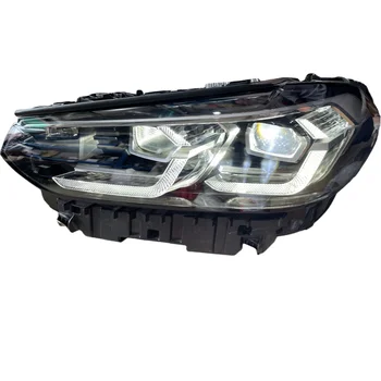 For BMW IX3 X3 X4 G01 G02 LCI Adaptive LED Headlight Left Passenger Side With Computer  Genuing EU