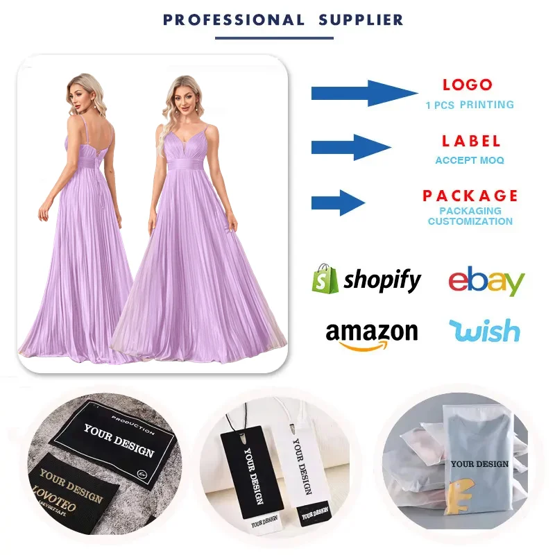 LY2102 Luxury Gowns for Women Evening Dresses V-Neck Sleeveless Satin Long  Party Prom Dresses Elegant Bridesmaid Dress Wedding| Alibaba.com