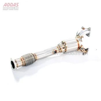 Stainless Exhaust Header Exhaust Decat Downpipe For Honda Fit Gk5 For