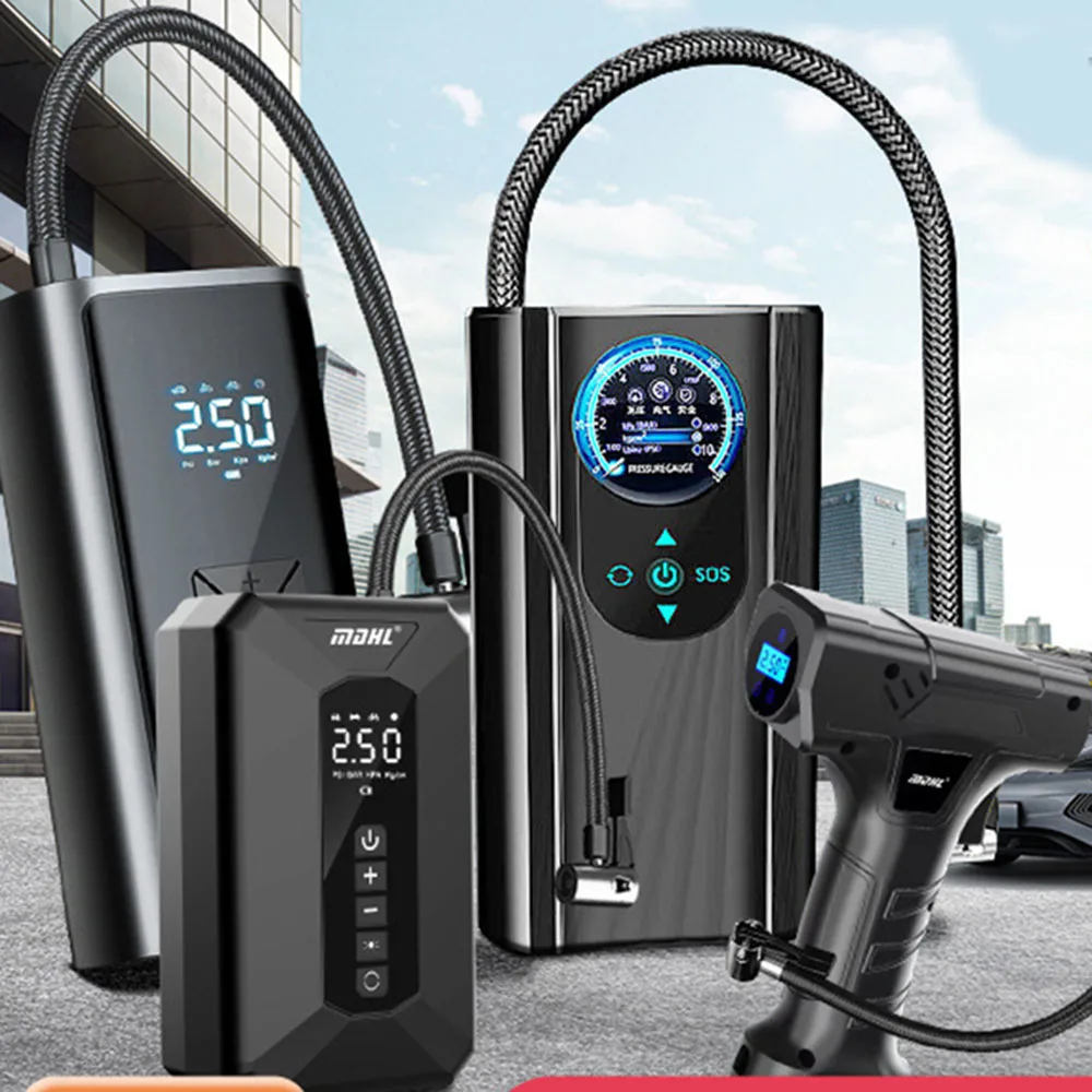 Promotion Cylinder Manufacturer Wholesale Electric Lighting Wireless Tyre Inflator