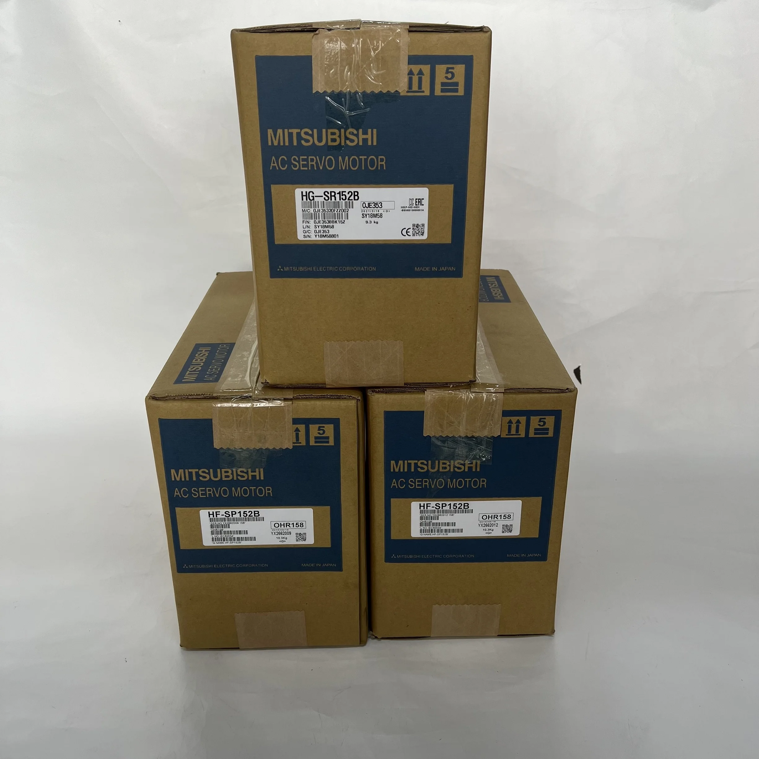 Mitsubishi AC Servo Motor HF-SP81MK-S2 Mitsubishi AC Servo Motor HF-SP81MK-S2