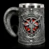 grey Devil horn beer mug