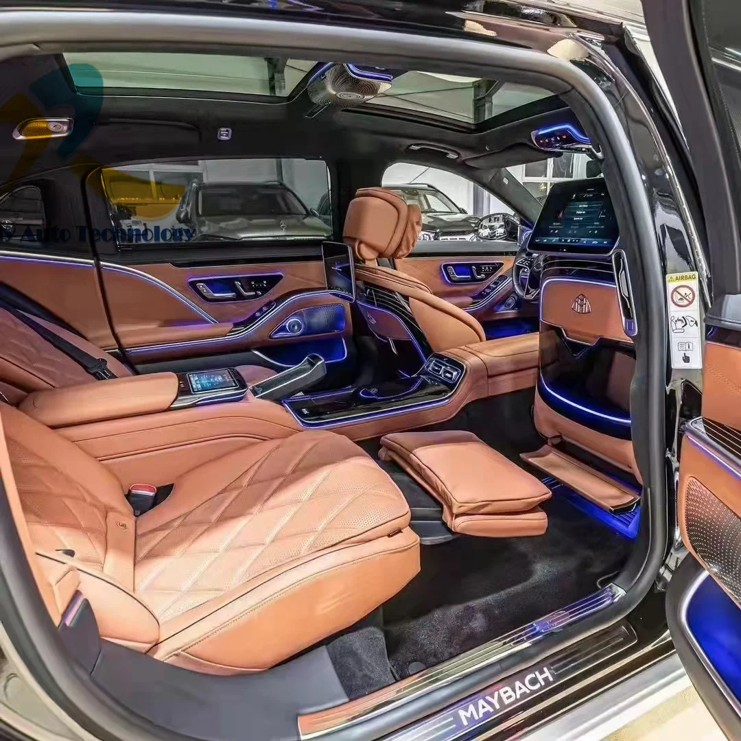 Luxury New Upgrade Interior Kit Conversion  for  Mercedes benz s Class S400l S450 S500 S580 W223 maybach Type