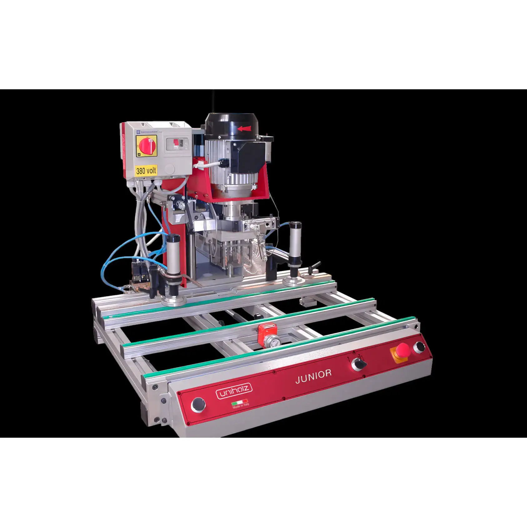 UNIHOLZ Fully Automatic Drilling Machine Junior Colibri with Three ...