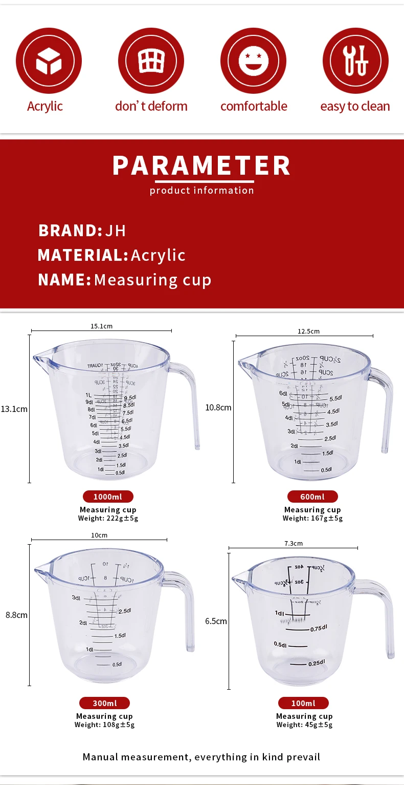 Food Grade Pp Plastic Clear Oem Customized Baking Tools Transparent