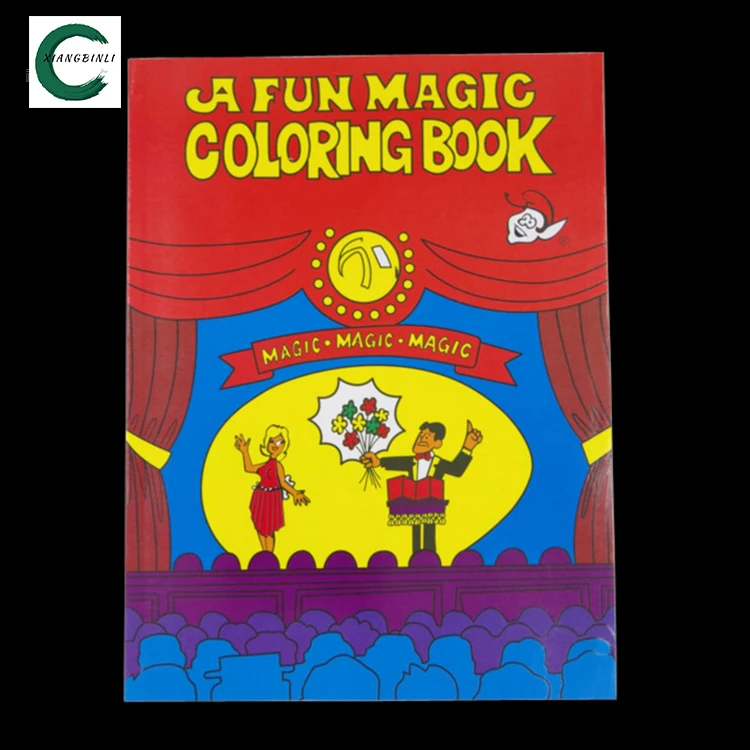 Игрушечная Магическая книжка-раскраска desall размер реквизит Волшебная книга для фокусов