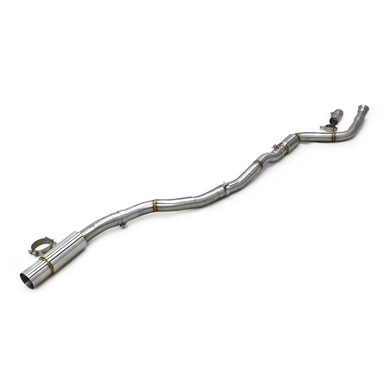 Tuning Straight Catback For Toyota Supra A90 3.0T 2020-2023 Stainless Steel Pipe Single Exit Sport