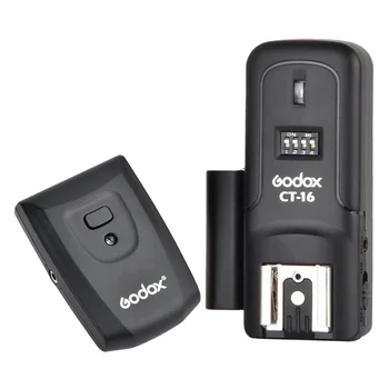 Godox CT-16 16 Channels CT16 Set for Canon Nikon Pentax Studio Speedlite Wireless Radio Flash Trigger Transmitter Receiver detail image
