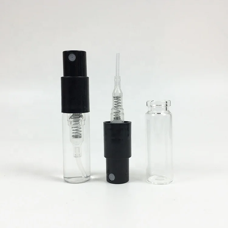 2ml 3ml 5ml Glass Vials Spray Perfume Sample test Vial  Refillable Perfume Trial Bottle