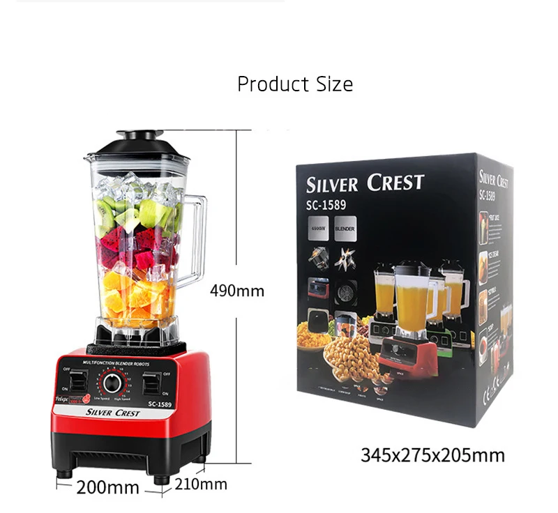 Smoothie Maker JOYAMI Countertop Food Blender, Hot Soup Maker