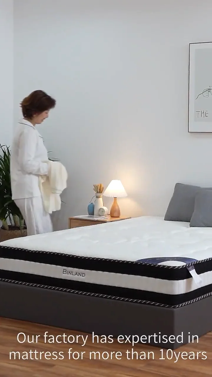 12 Inch Plush Top Gel Memory Foam Customized Firm Mattress King Koil