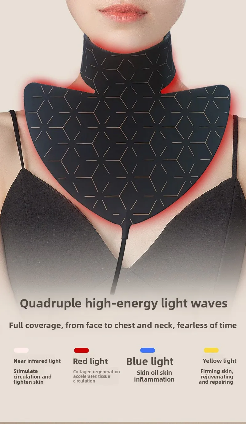 Hot Selling 680 Beam Beauty Light LED Light Therapy Photon Skin Rejuvenation Food Grade Silicone Mask Home Commercial Use