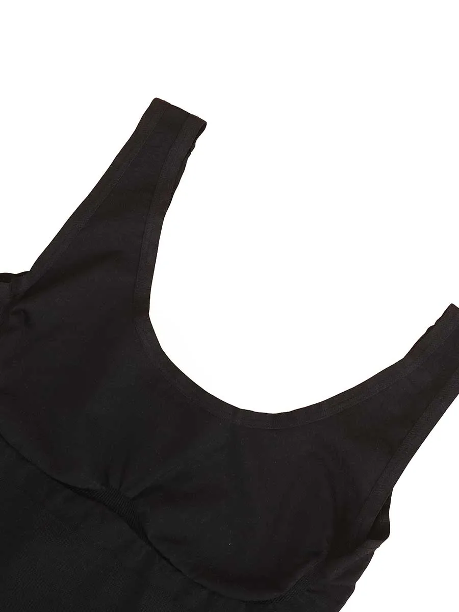 Hexin Supplier Dropshipping One Piece Seamless Shapewear Full Body