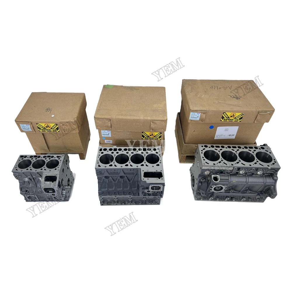 Factory Stock V2607 V3007 V3307 Cylinder Block for Kubota Engine Spare Parts for Kubota Cylinder Block