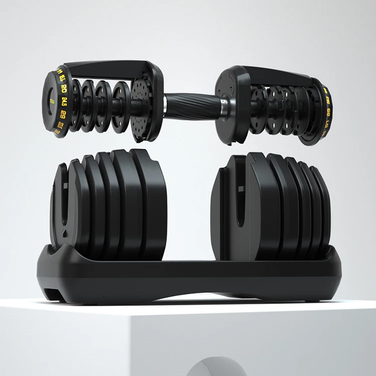 TEZEWA Adjustable Dumbbells Versatile Home Gym Equipment
