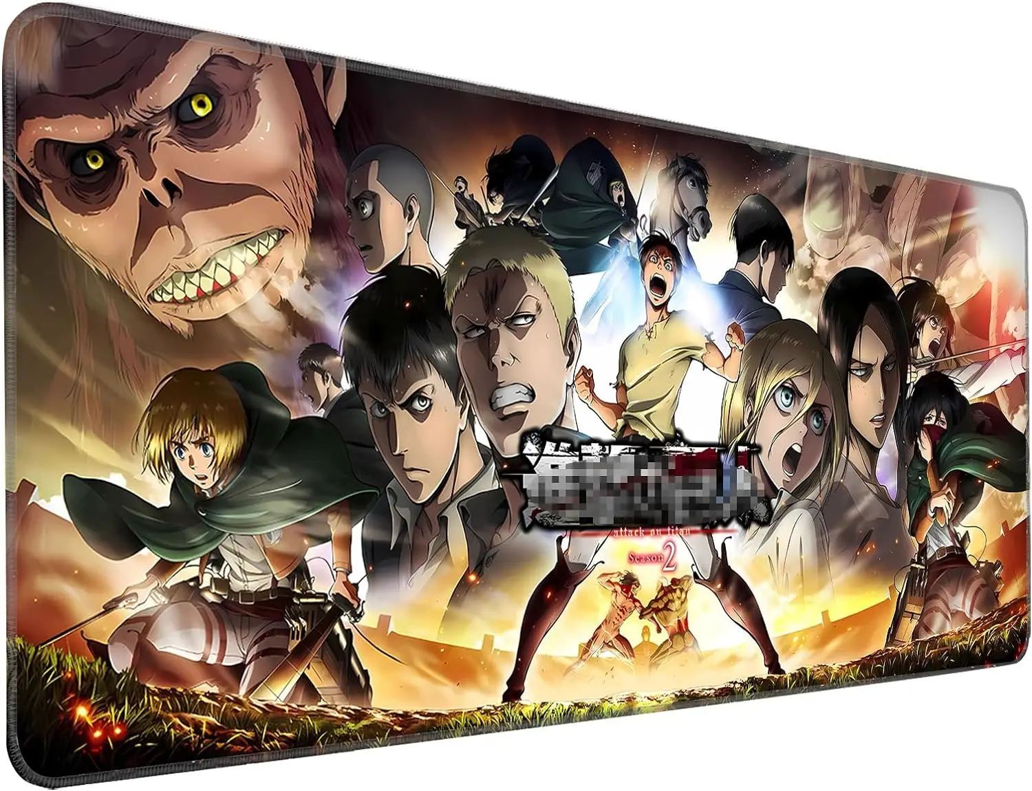 Custom Design Large Gaming Mouse Pad Non-Slip Rubber Base Big Computer Keyboard Mouse Ma aperçu 8