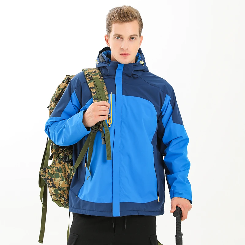 Wholesale Eco-friendly Windbreaker Crane Sports Jacket Mens 10000mm Waterproof Hard Shell Jacket