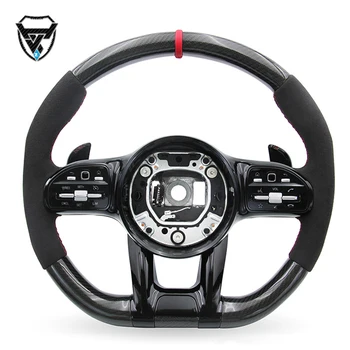 For Mercedes Benz A GLA B GLB C GLC E GLE CLS 2019-2023 custom sports model handle steering wheel modification ZC-809-T93-F