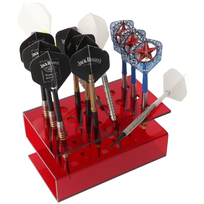 ターゲットパースペックスダーツディスプレイスタンドホルダー