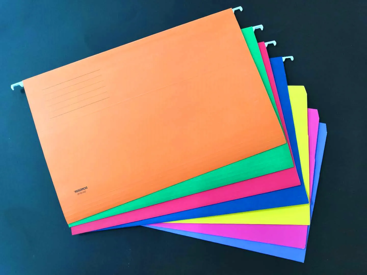 Suspension FC  hanging file organizer folder 180gsm color paper file folder assorted colors
