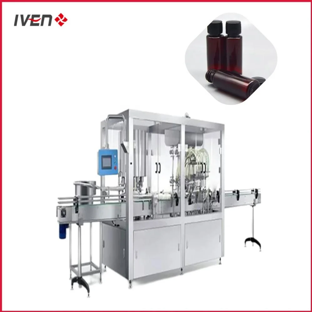 Continuous Flow Syrup Filling And Sealing Machine High-Precision Liquid Glucose Measurement And Dispenser