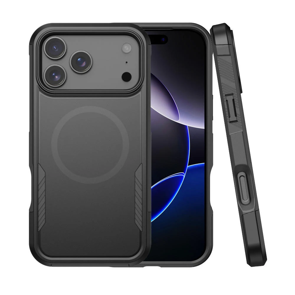 Laudtec Tpu Pc Material Shockproof Mobile Phone Case Strong Magnetic Custom Logo Oem For Iphone Air 17 15 Pro Max 17E Sjk1117