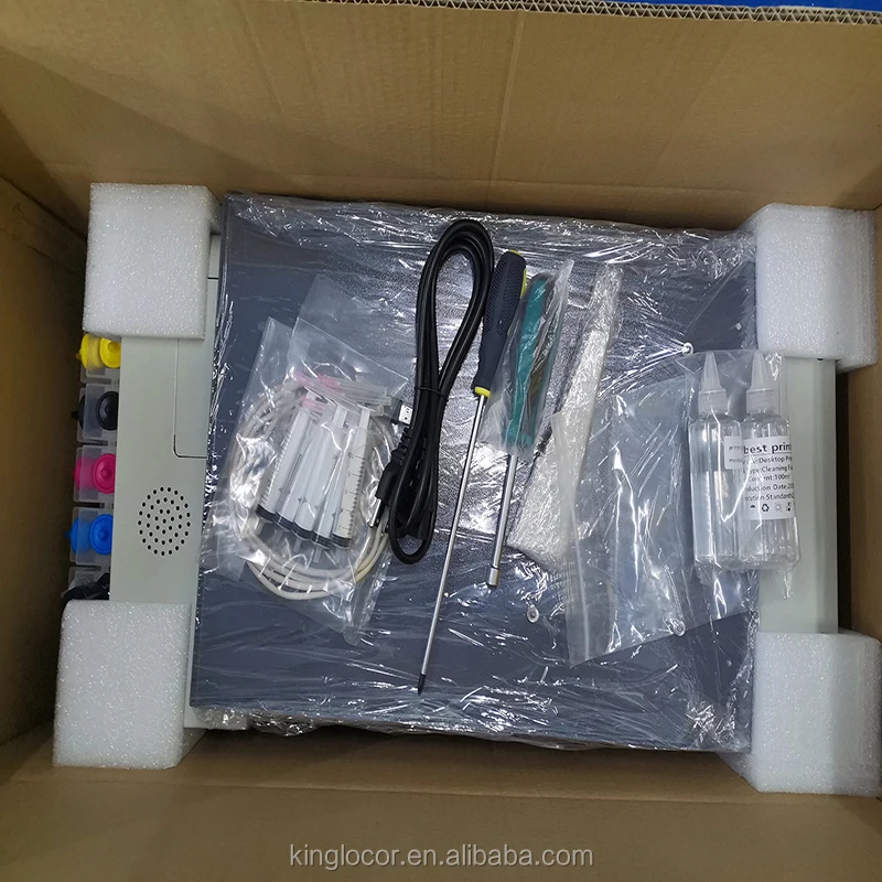 
 2021 new design small heat transfer film t-shirt printer high speed cotton t-shirt machine dtg t shirt printer price  